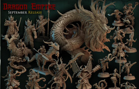 Titan Forge - Dragon Empire 3 (September 2022) - 3d打印模型