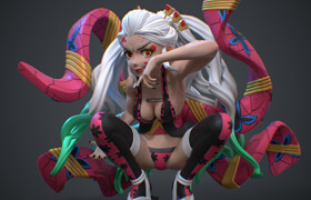 Cgtrader - Daki Demon Slayer 3D print model