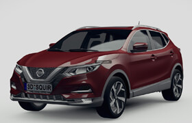 Cgtrader - Nissan Rogue Sport 2020 3D model