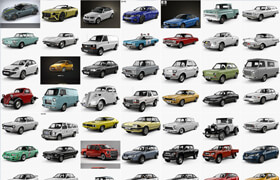Car 3D Models Bundle October 2020