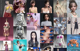 DAZ3D, Poser Bundle 1-4 August 2022