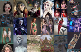 DAZ3D, Poser Bundle 4 October 2022