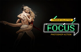 CreativeMarket - Focus Photoshop Action 4264297