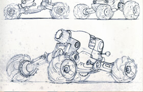 Drive - Vehicle Sketches and Renderings by Scott Robertson, Daniel Gardner, Annis Naeem - book