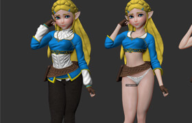Etsy - Sexy Princess 3D Pack STL Files