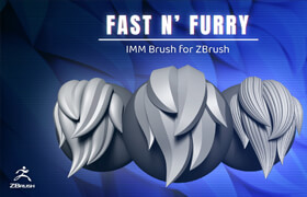 FastNFurry IMM - zbrush笔刷