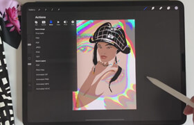 Skillshare - Cut Outs in Procreate Create a Fashion Illustration