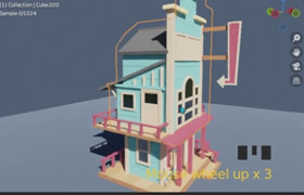 Udemy - Complete Blender Course for Beginners - Modeling a Hotel