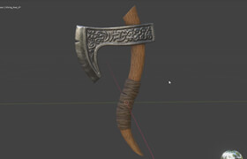 Udemy - Create a 3D game asset in Blender & Substance Painter