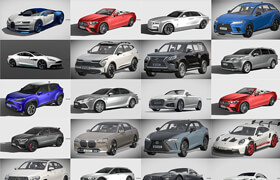 Car 3D Models Bundle November 2022