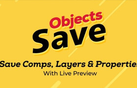 Save Objects - After Effects