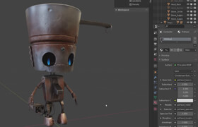 CGCookie - POTHEAD Create a Hard Surface Character in Blender