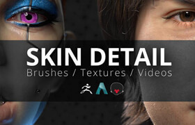 JH Skin Details Kit V1.3 - Zbrush