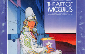 The Art of Moebius (1989) - book