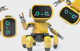 Udemy - 3D Character Creation in Cinema 4D Modeling a Spider Robot