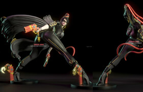 Cgtrader - Bayonetta 3D print model