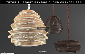 3D Models Roost Bamboo Cloud Chandeliers  Nguyen Minh Khoa