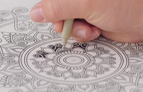 Domestika - El Arte de Dibujar Mandalas Crea Patrones Geométricos