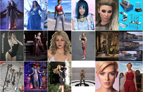 DAZ3D, Poser Bundle 1 January 2023