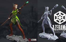 Cgtrader - Keyleth from The Legend of Vox Machina 3D print model