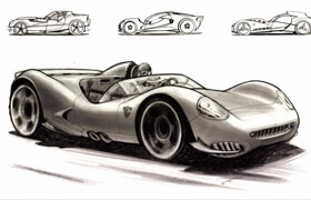 Start Your Engines - Surface Vehicle Sketches & Renderings from the Drawthrough Collection - book