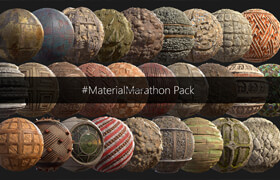 Material Marathon - 100 PBR Texture Sets  Nikola Damjanov