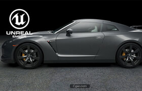 Nissan GTR Free Study Model  Dviz