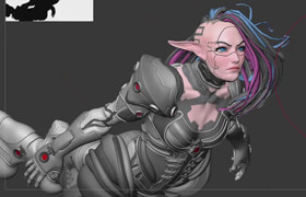 Skillshare - Zbrush - Sculpting Stylized Characters