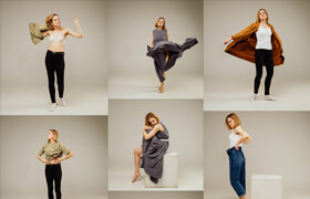 Artstation - Nikita Vitol - 700+ Reference Photos - Different Clothes ( Sequential Movement ) - 参考照片