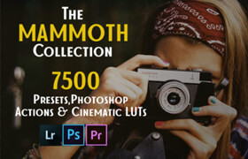 Inkydeals - The Mammoth Collection 7500 Presets Photoshop Actions and Cinematic LUTs