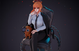 Patreon - Makima - Hybris Studios - 3D Print Model