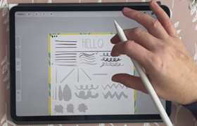 Skillshare - Procreate Brush Mastery Streamline Your Workflow with Testing and Organizing 20+ Brushes included