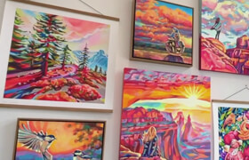 Udemy - Colorful Acrylic Painting for Beginners
