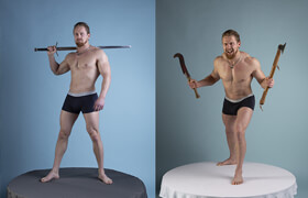 ArtStation - Grafit Studio - 1600+ Male Turnaround Reference Pictures