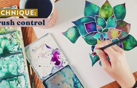 Skillshare - Learn to Paint Botanical Watercolors with a Modern Twist