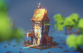 Udemy - Modeling A Game Asset Castle In Blender
