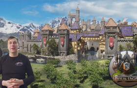 Udemy - Building Medieval Worlds - Unreal Engine 5 Modular Kitbash by 3D Tudor