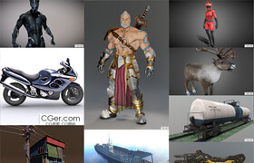 PBR Game 3D Models Bundle 1 March 2023