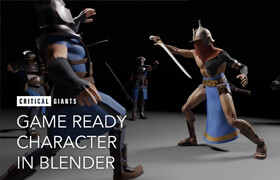 Gumroad - Game Ready Character In Blender