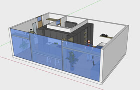 Udemy - SketchUp Free From Floor Plan to 3D Model