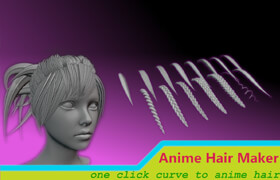 Anime Hair Maker - blender