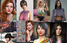 DAZ3D, Poser Bundle 1 April 2023