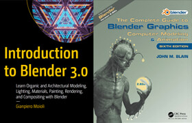 Cinema 4D & Blender Book Collection 2001-2023 - book