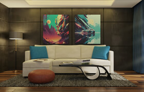 Udemy - Rendering Modern Living Room in Blender by Khuram Syed
