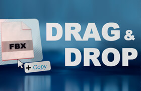 Drag & Drop Import - Blender
