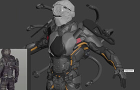 Udemy - Ultimate Sci-Fi Soldier Modeling Tutorial by Arrimus