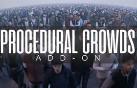 Procedural Crowds - Blender人群创建插件