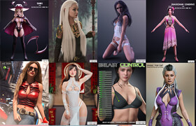 DAZ3D, Poser Bundle 1 June 2023