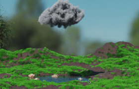 Udemy - Cloud And Rain Animation In Blender For Beginners