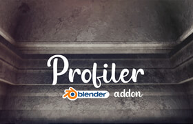 Profiler - Blender 角线石膏线建模插件